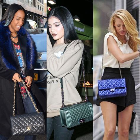 chanel flap bag celebrity